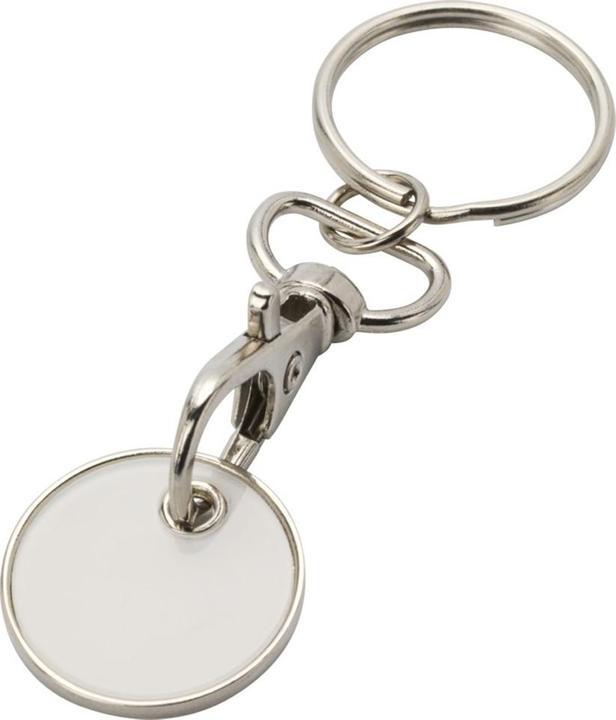 Actual product image Generic Rory Trolley Coin Shopping Trolley Keyring