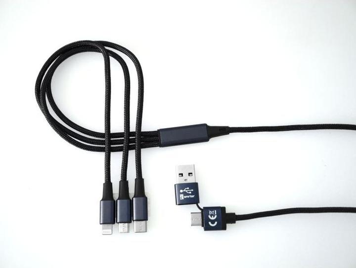 Produktbild Smrter USB C – USB C/Lightning/Micro USB (1.20 m, USB 2.0)