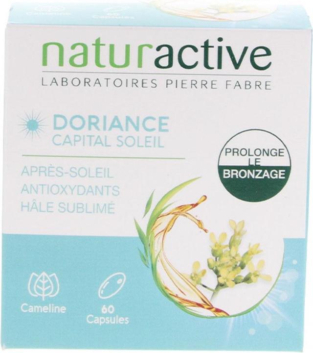 Image du produit Markenlos Naturactive Doriance Capital Soleil 60 Capsules (Crème solaire visage)