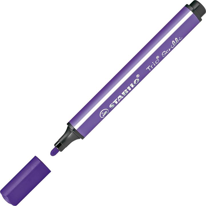 Actual product image STABILO Trio Scribbi Spring-loaded triangular felt-tip pen (1 x)