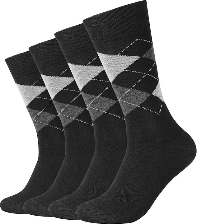 Camano Men ca-soft classic argyle Socken 4p