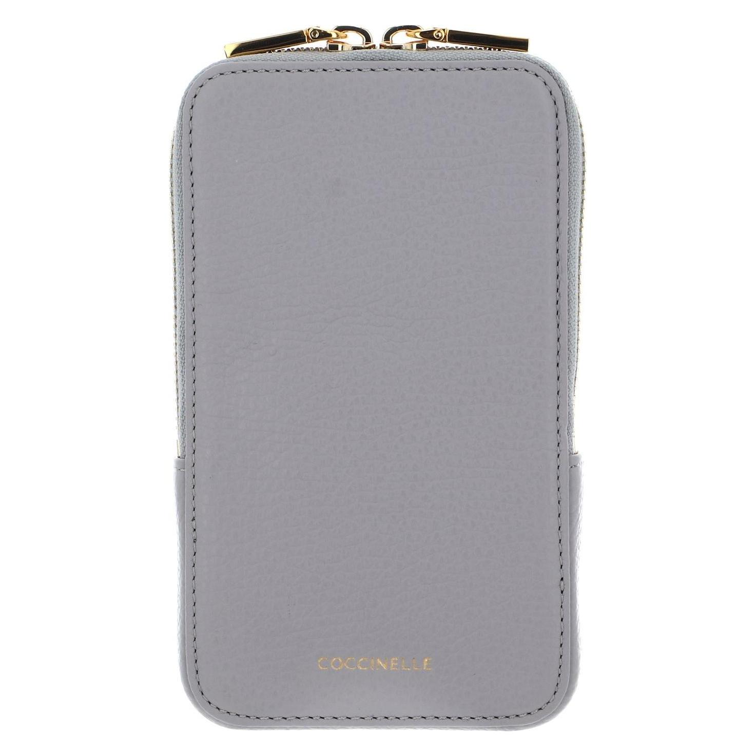 Coccinelle, Damen, Handtasche, Flor Hi-Tech Phone Bag, Grau