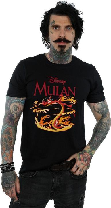 Immagine prodotto Disney Mulan Mushu Dragon Fire Maglietta Uomo (4XL)