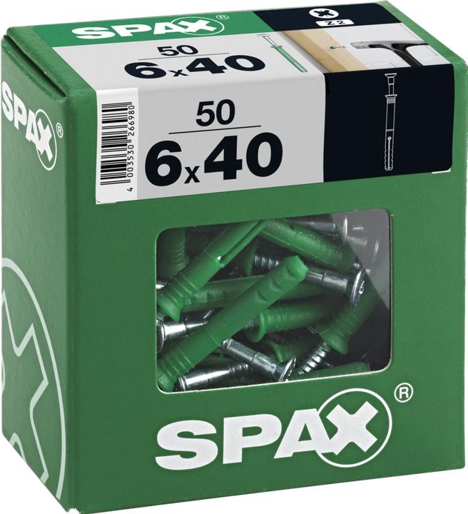 Actual product image Spax Nail Dowel Countersunk Head Z2 XL (50 pcs.)