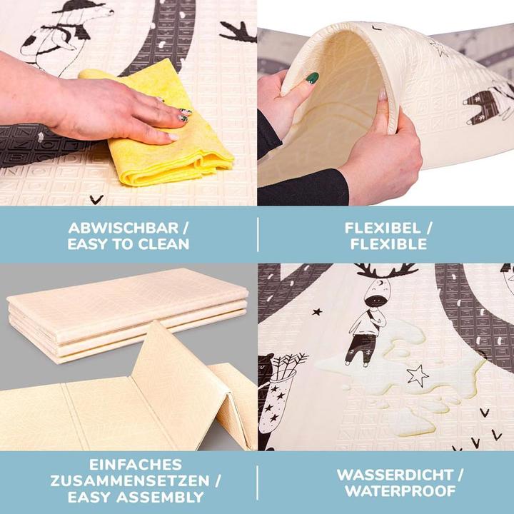 Actual product image Hakuna Matte Foldable play mat
