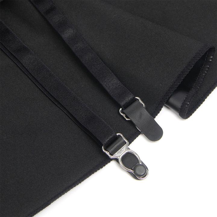 Produktbild Subblime - 957711 LEDERKLEID MIT SPITZENREISSVERSCHLUSS SCHWARZ L/XL (L)