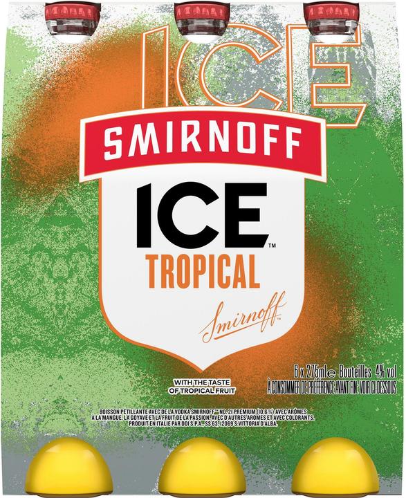 Produktbild Smirnoff Ice Tropical (1 x 27.5 cl)