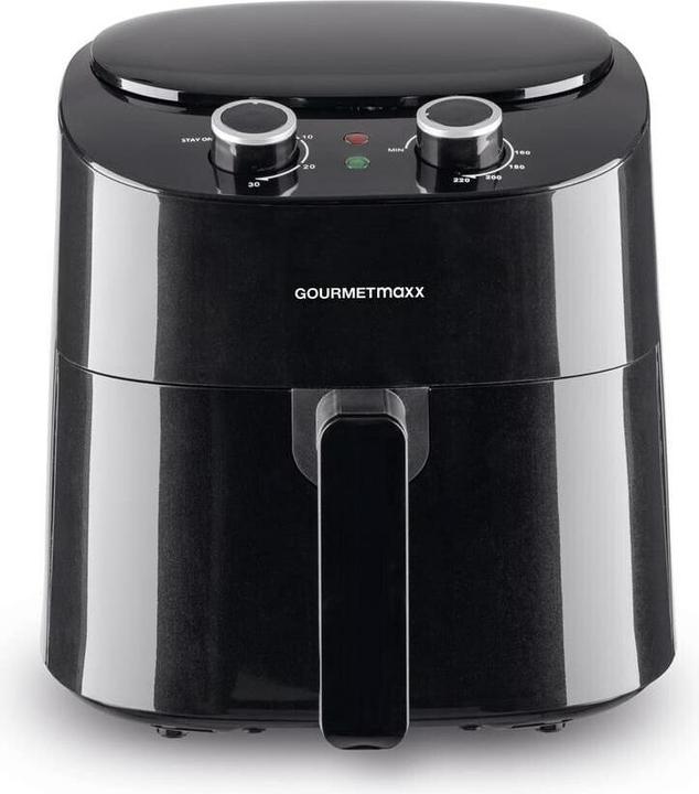 Immagine prodotto Gourmetmaxx Heissluft-Fritteuse 4.5 l, Detailfarbe: Schwarz