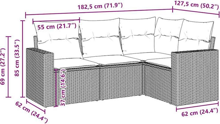 Produktbild vidaXL Saylor