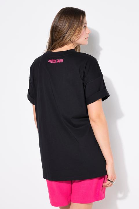 Immagine prodotto Studio Untold T-shirt dal taglio oversize con stampa con ciliegie (46, 48)