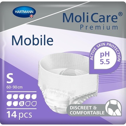 Actual product image MoliCare Mobile 8 (14 x, S)