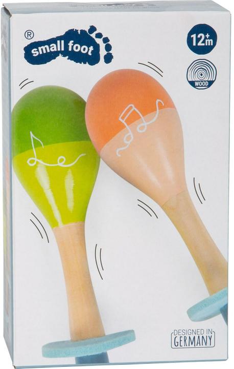 Produktbild small foot Maracas Groovy Beats (Deutsch, Englisch, Französisch, Italienisch)