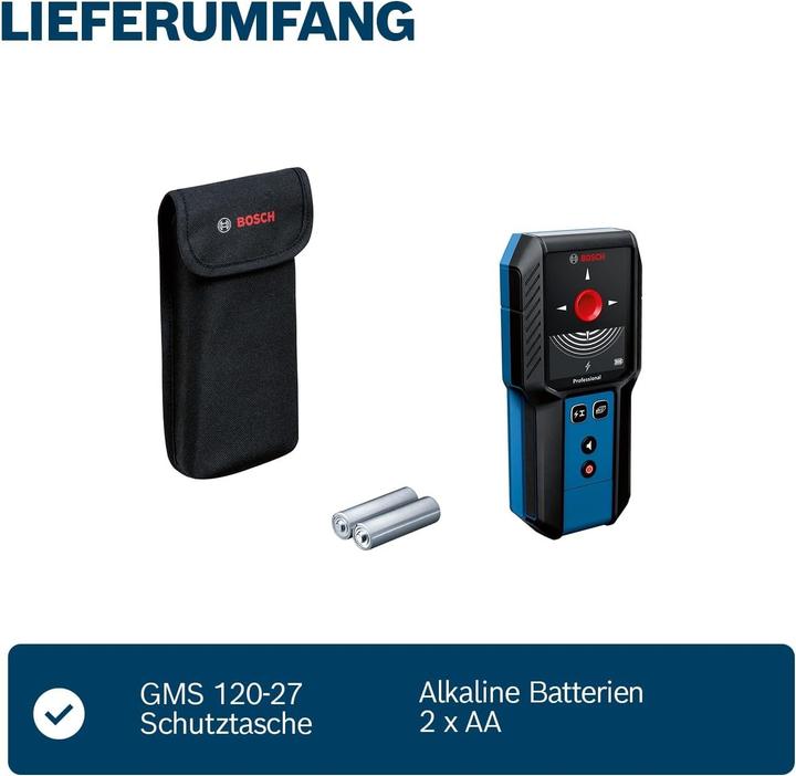 Actual product image Bosch Professional Rilevatore BOSCH GMS 120-27