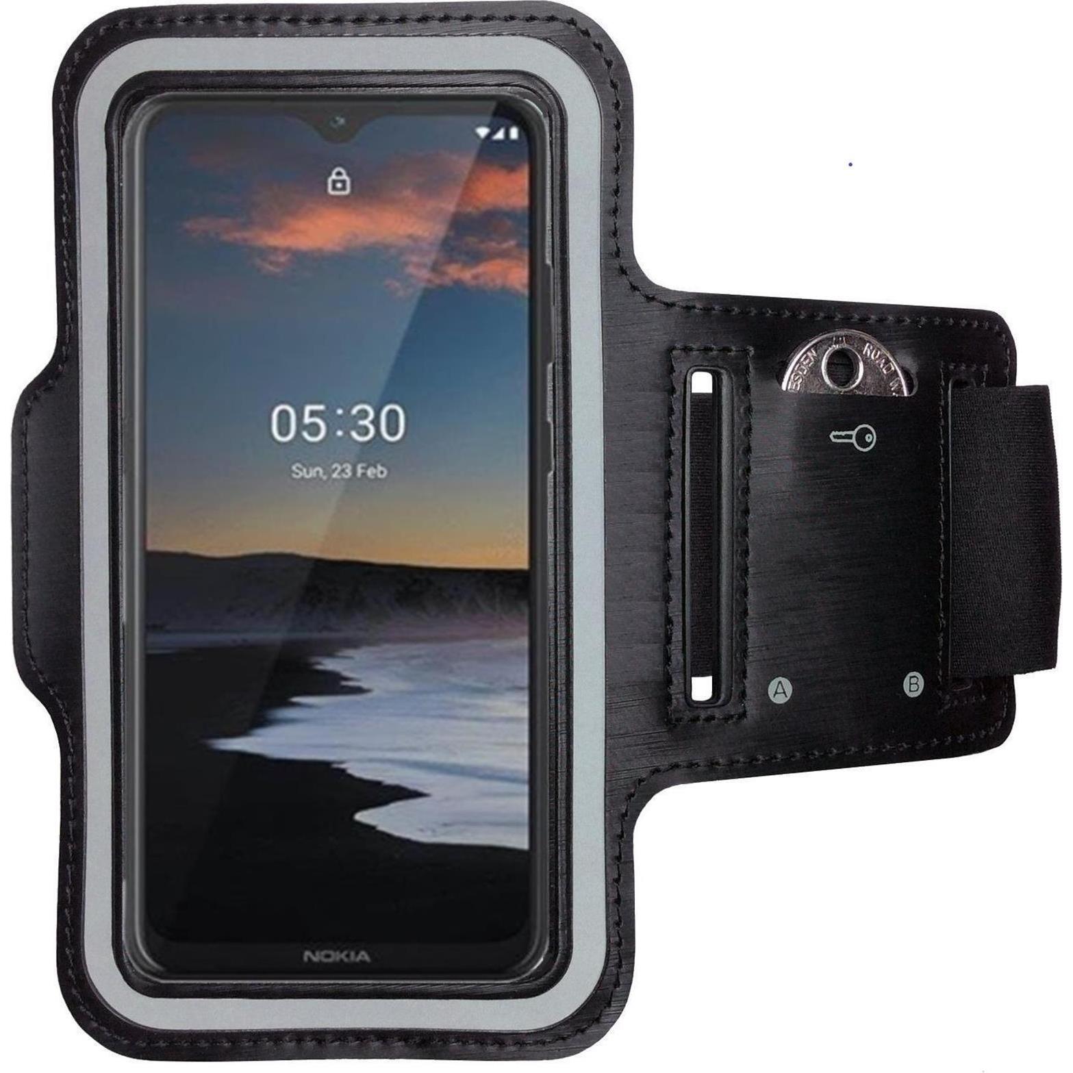Thumbnail - CoverKingz Sportarmband für Nokia 5.3, Smartphone Sportarmband, Schwarz