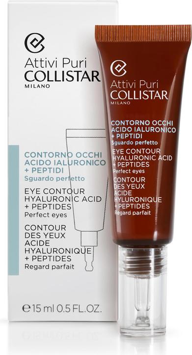 Image du produit Collistar Contour des yeux Acide hyaluronique+Peptides (Crème pour les yeux, 15 ml, Journée)