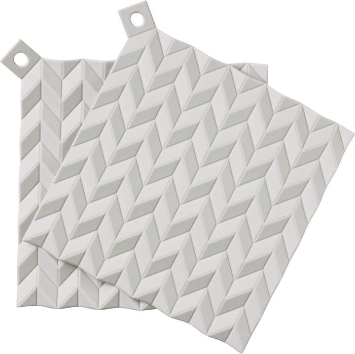 Rig-Tig by Stelton Rig-Tig Hold-on Pot Holder Light Grey (Silicone)