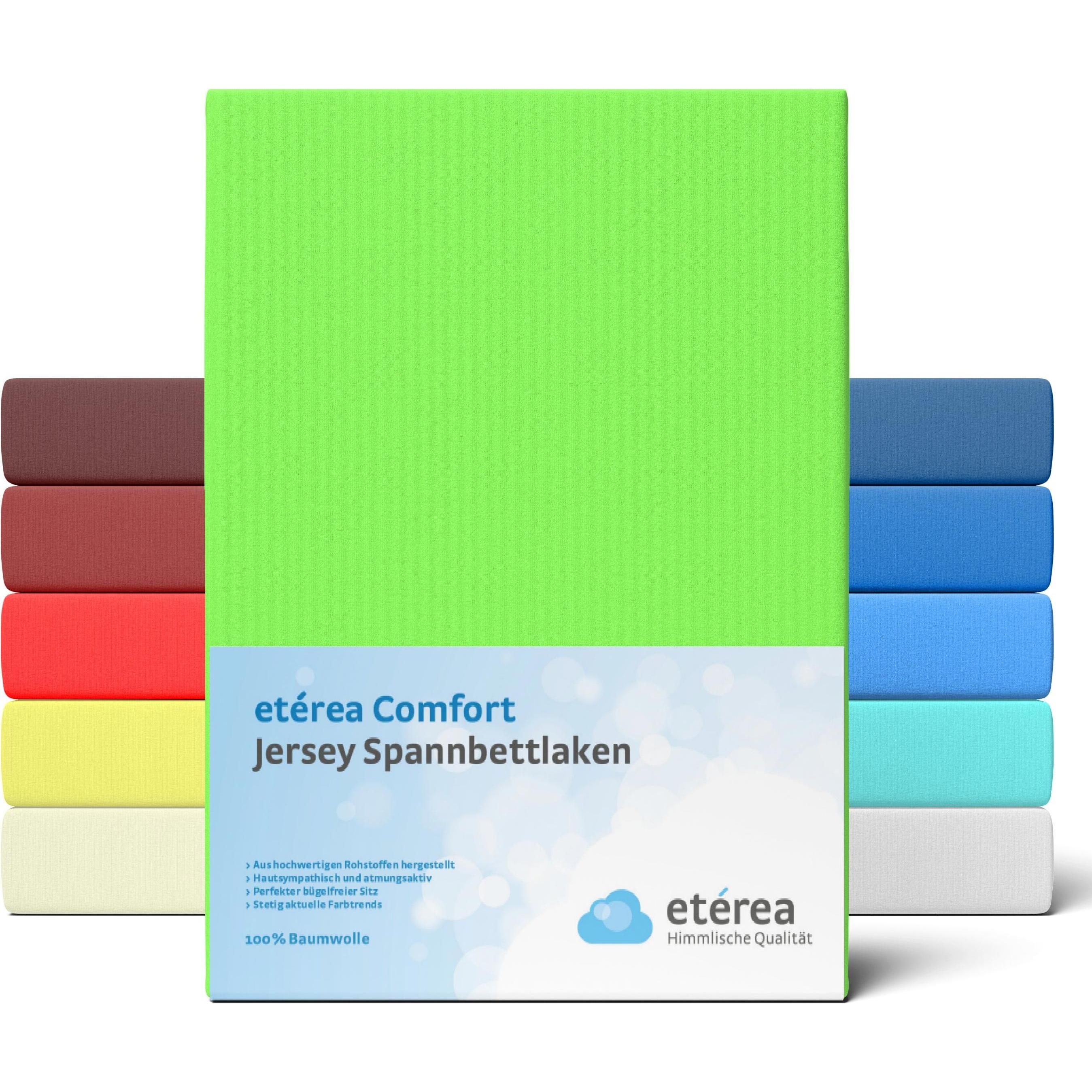 Etérea, Fixleintuch, Comfort Jersey (100 x 200 cm, 90 x 200 cm)