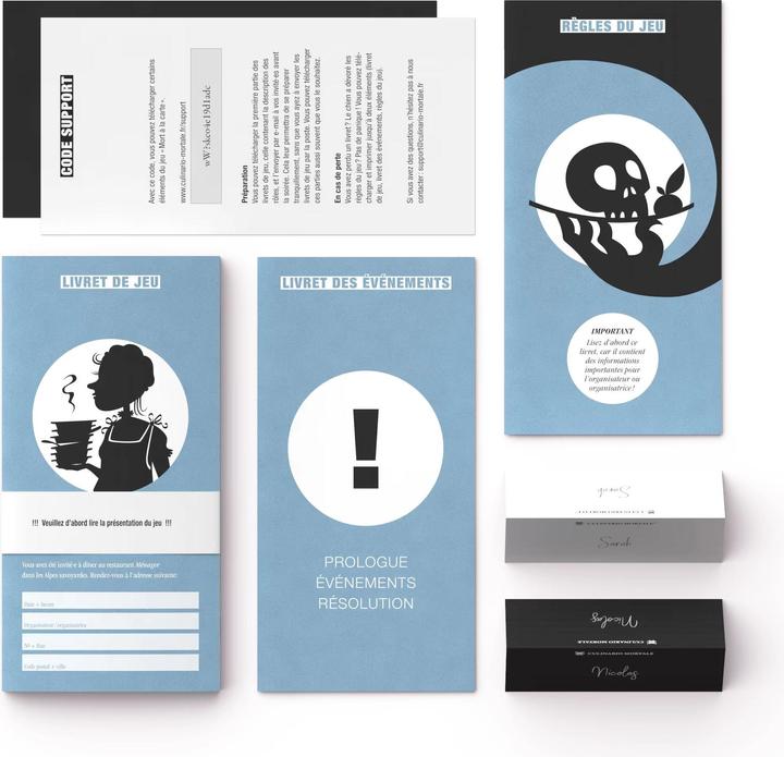 Image du produit Culinario Mortale Mort à la carte (Français)