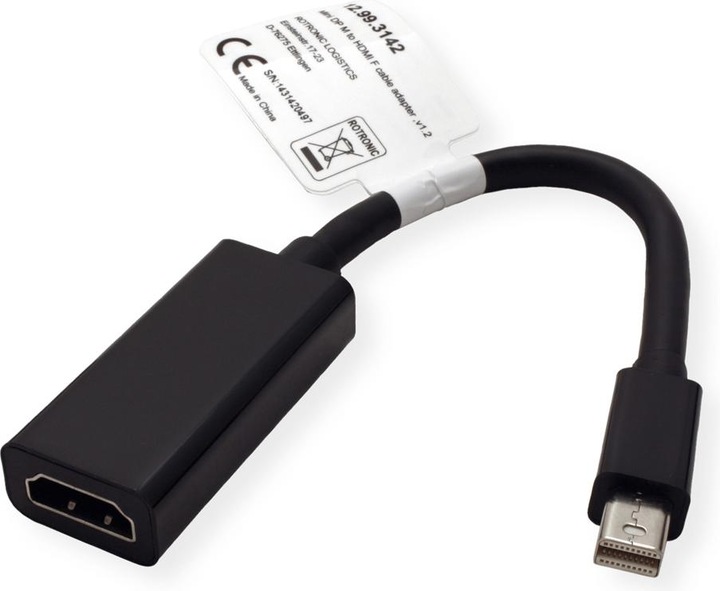 Actual product image Value Mini DisplayPort to (HDMI, 15 cm)
