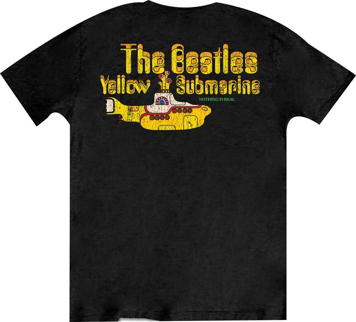 Produktbild The Beatles Adult Yellow Submarine Nichts ist real TShirt (XL)