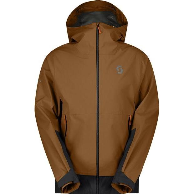 Scott Sports, Herren, Velojacke, Dryo Pro 2.5 Layer Jacke (M), Braun, M