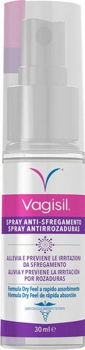 Actual product image Vagisil Anti-Rubbing Intimate Hygiene Spray Relieves and Prevents Irritation 30ml (30 ml, Intimate spray)