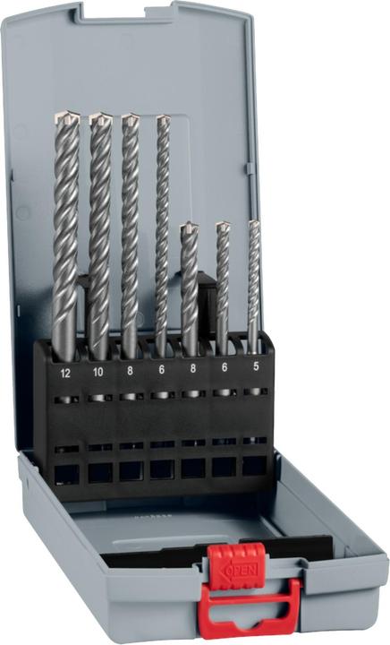 Actual product image Bosch Hausgeräte HammerbohrerPRO SDSplus-5X Set 5-1 2608707246 VE7 (8,0, 12.0 mm, 5,0, 6,0)