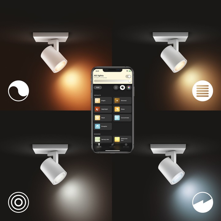 Immagine prodotto Philips Hue Tinta Runner Base BT (350 lm, GU10)