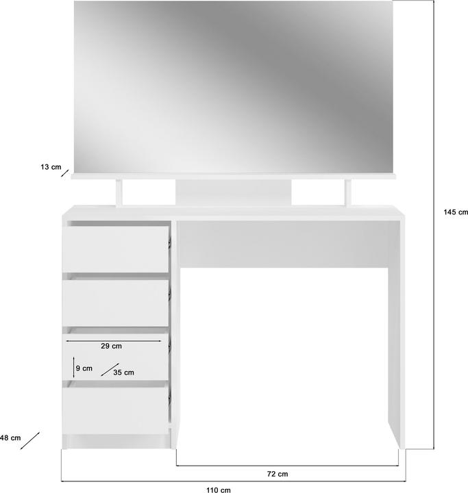 Produktbild Xonox Home Emma (110 x 48 x 145 cm)