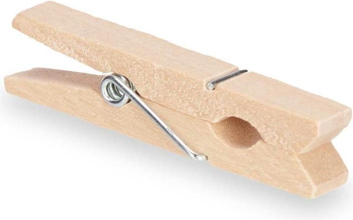Produktbild Pincello Klammern gross Braun Holz (24 Stück) (24x)