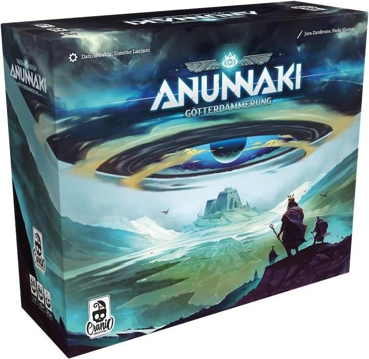 Actual product image Asmodée CRCD0020 - Anunnaki: Götterdämmerung, board game, for 1-4 players, from 13 years (DE edition) (German)