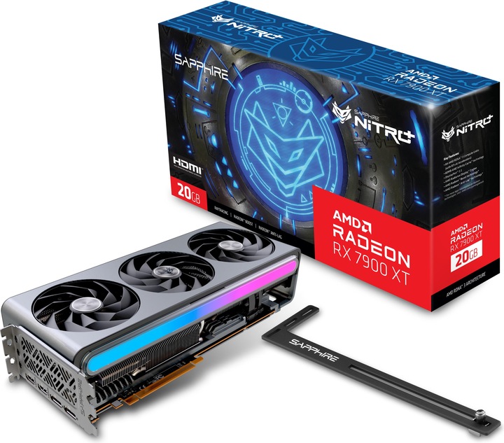 Actual product image Sapphire Radeon RX 7900 XT Nitro+ Gaming OC (20 GB)