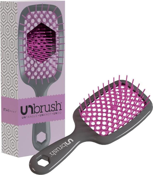 Image du produit FHI Heat Brosse à démêler UNBRUSH manche gris Orchid