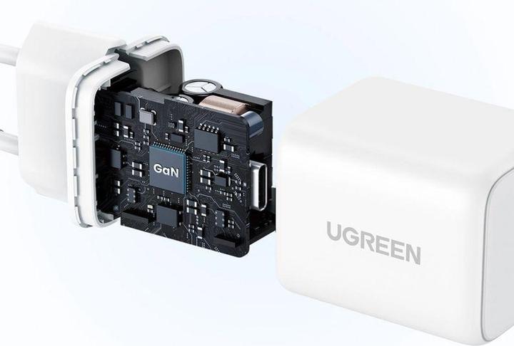 Produktbild Ugreen - Wall Charger X512 (55554) - USB-C, GaN, Fast Charging, 20W, PD3.0, QC4, 3A - White (20 W, 1 Port)