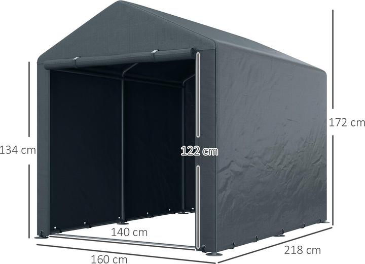 Produktbild Outsunny Garagenzelt