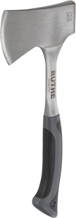 Ruthe Campingbeil Vollstahl DIN 7287 grau/schwarz