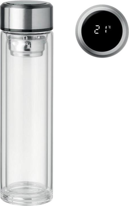 Produktbild MidOcean Wasserflasche Pole Glass Thermometer (0.39 l)