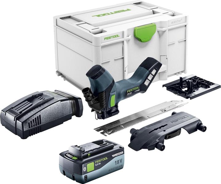 Festool Sega isolante a batteria ISC 240 Basic 18 V 240 mm + 1x batteria ricaricabile 8,0 Ah +