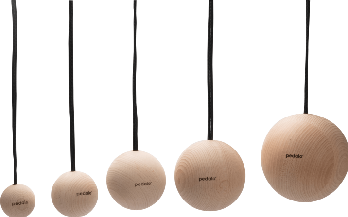 Actual product image Pedalo Climbing ball, 15 cm (Beige)