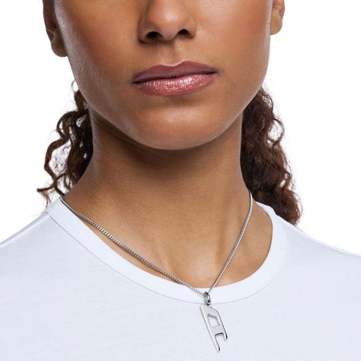 Image du produit Diesel Catena Argento Logo D (Acier inoxydable)