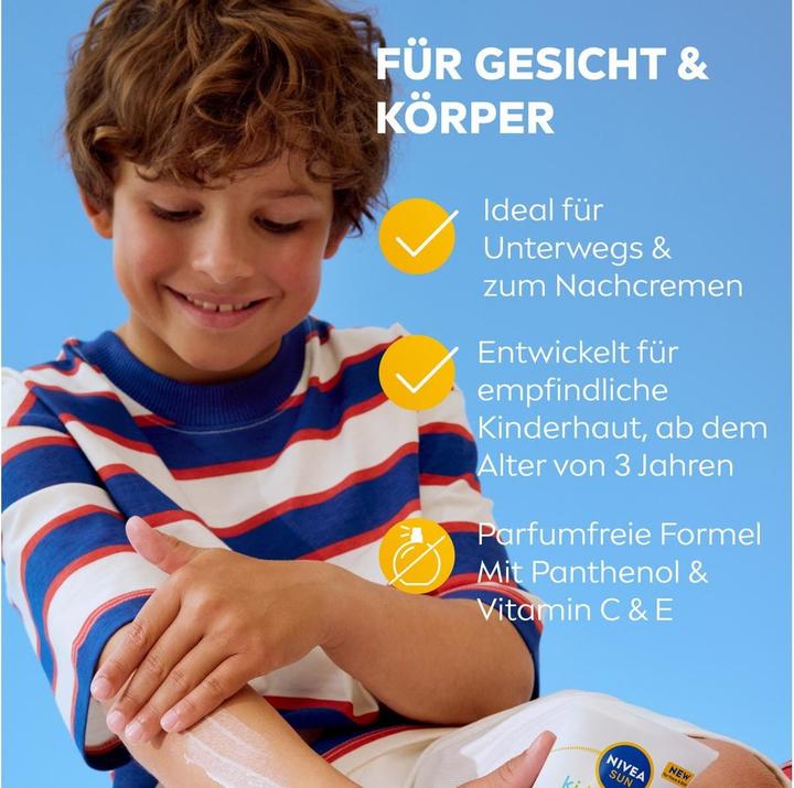 Actual product image NIVEA UV Schutz Sensitiv (SPF 50+, 100 ml)