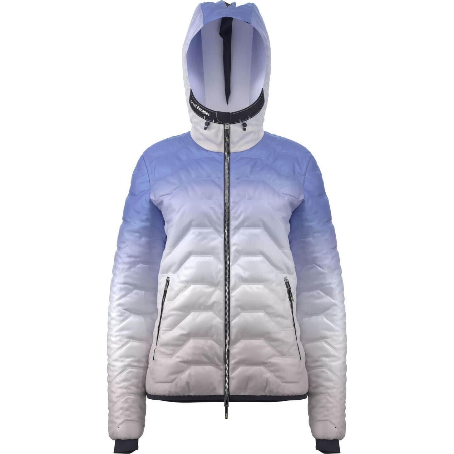 Great Escapes, Damen, Skijacke, Gavia (S), Pink, Schwarz, Silber, S