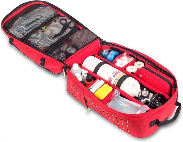 Produktbild Elite Bags Robust AED O2 Notfallrucksack, Polyester, rot