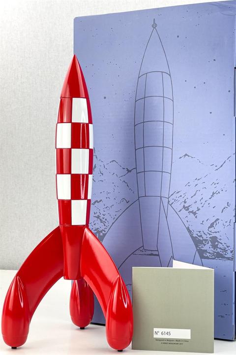 Produktbild Moulinsart Statue MÃ¥neraket Tintin
