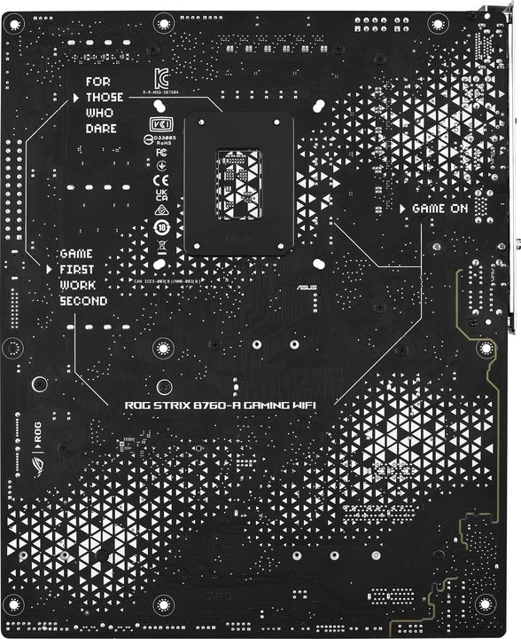Produktbild ASUS ROG STRIX B760-A GAMING WIFI (LGA 1700, Intel B760, ATX)