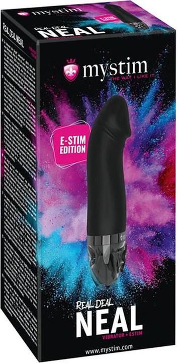 Image du produit Mystim Real Deal Neal eStim Vibrator Black