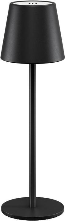 Actual product image Goobay Cordless LED table lamp, black (180 lm)