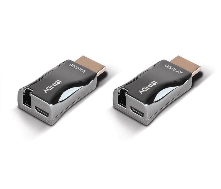 Produktbild Lindy 300m HDMI 4K60 Fiber Optic Dongle extender (300 m)
