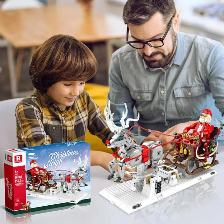 Actual product image ReoBrix Christmas sleigh