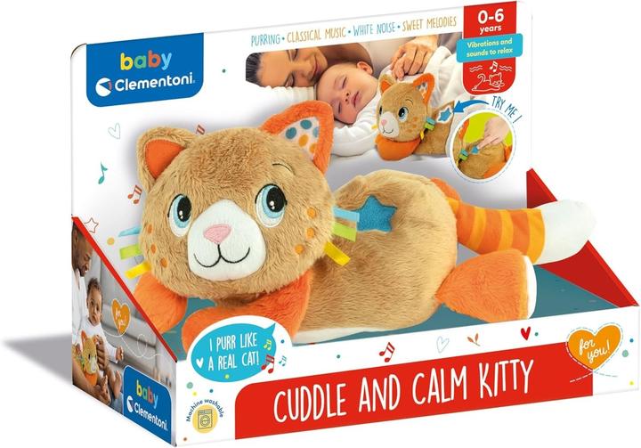 Produktbild Clementoni Baby Kitty Cat Calming Plush (Plüschspielzeug Katze)